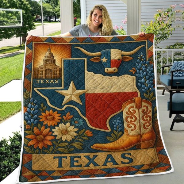 Best Texas Design Quilt TXQ10