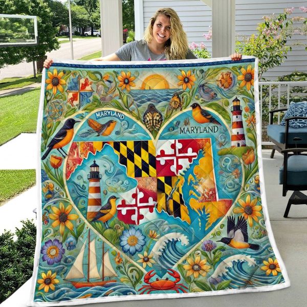 Best Maryland Design Quilt MD69