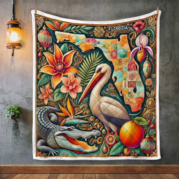 Best Florida Design Quilt FL81 - Image 3