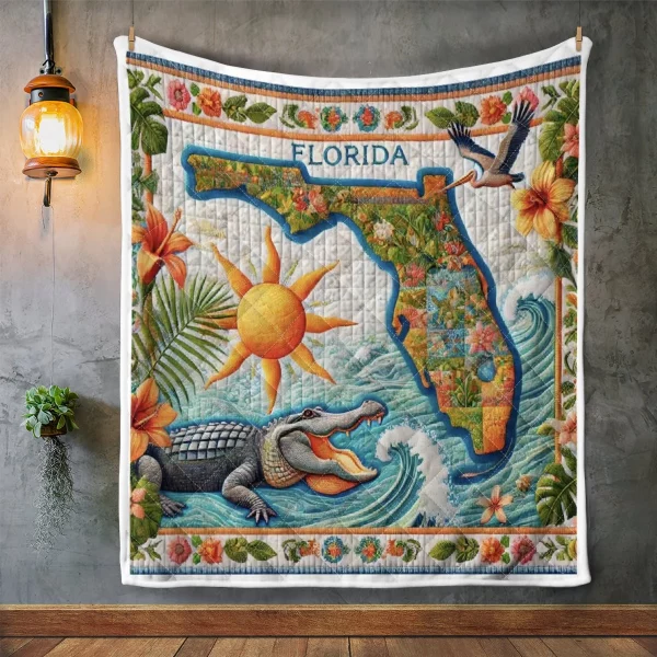 Best Florida Design Quilt FL93 - Image 2