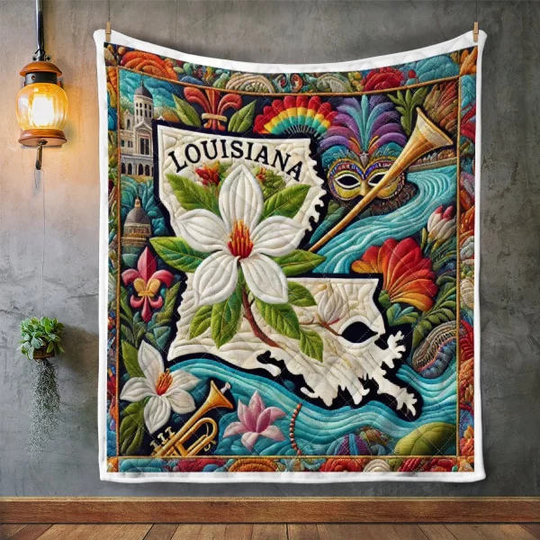 Best Louisiana Design Quilt LA11 - Image 2