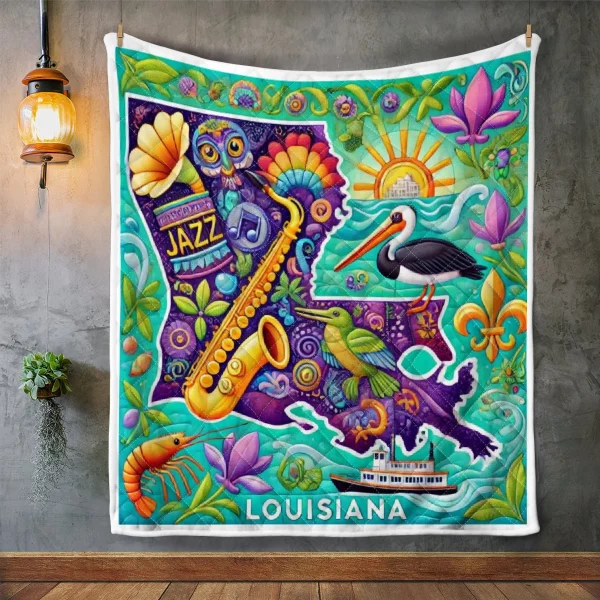 Best Louisiana Design Quilt LA23 - Image 2