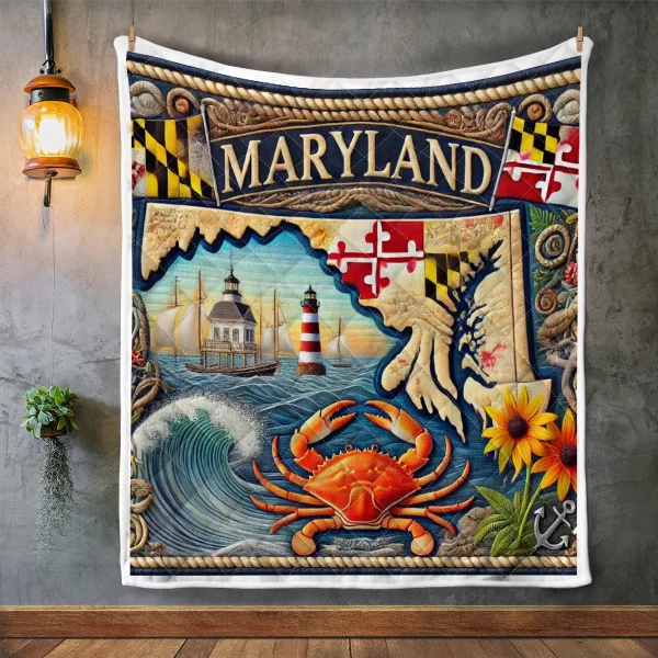 Best Maryland Design Quilt MD34 - Image 2