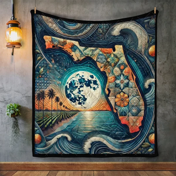 Best Florida Design Quilt FL96 - Image 2