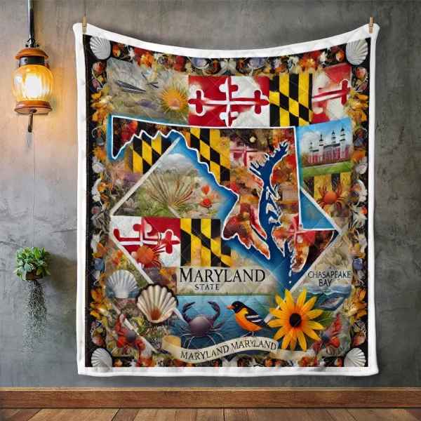 Best Maryland Design Quilt MD4 - Image 2