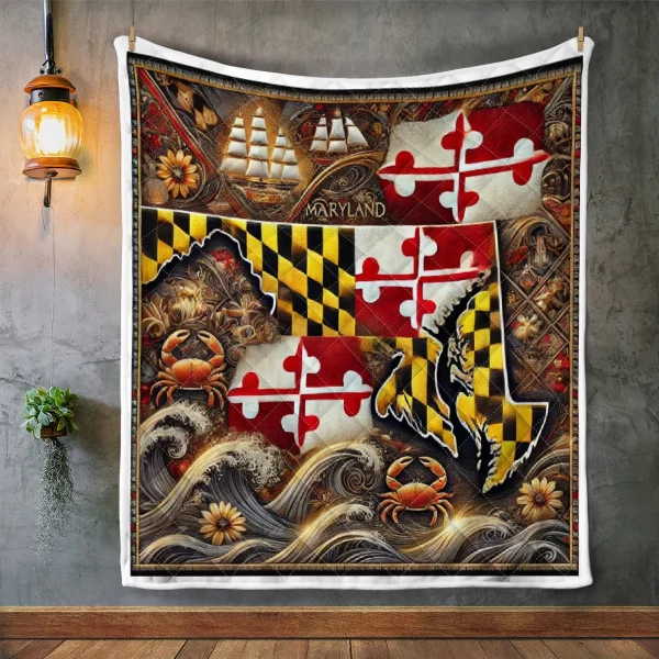 Best Maryland Design Quilt MD37 - Image 2