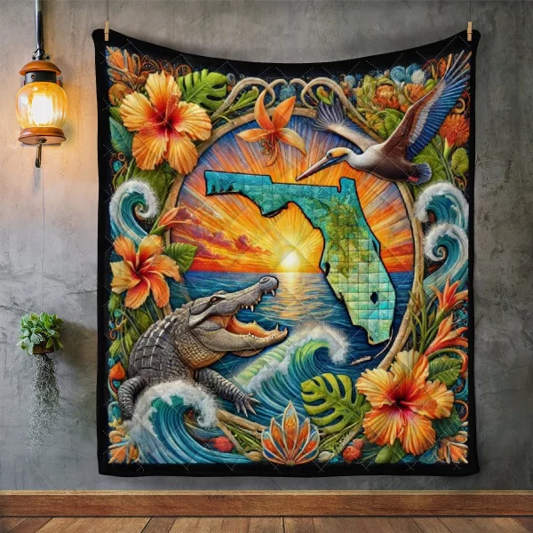 Best Florida Design Quilt FL90 - Image 3