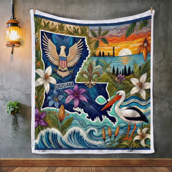 Best Louisiana Design Quilt LA31 - Image 2