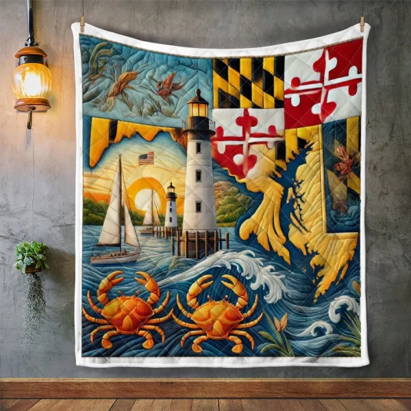 Best Maryland Design Quilt MD20 - Image 2