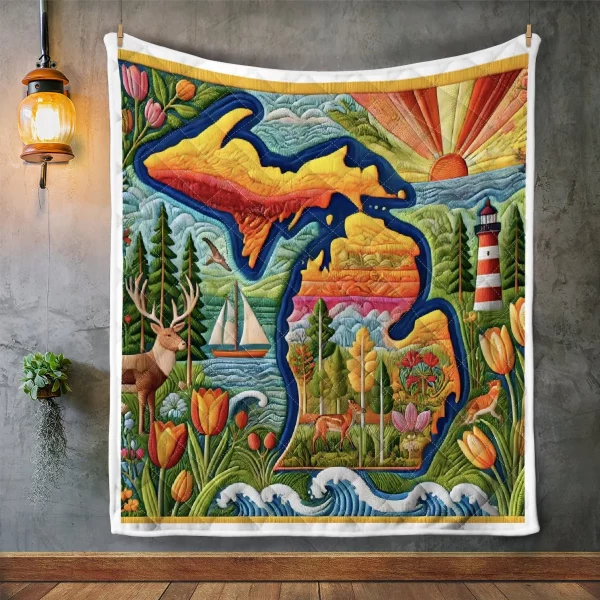 Best Michigan Design Quilt MCG99 - Image 2