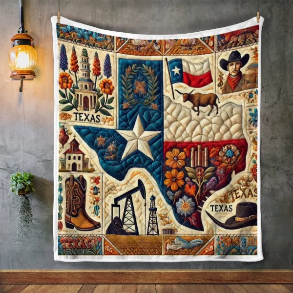 Best Texas Design Quilt TXQ126 - Image 3