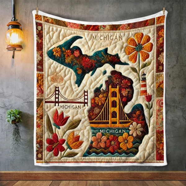 Best Michigan Design Quilt MCG30 - Image 2