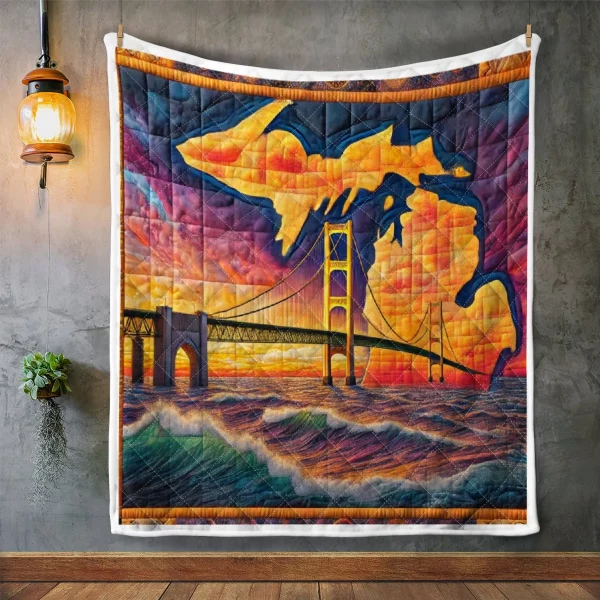 Best Michigan Design Quilt MCG28 - Image 2