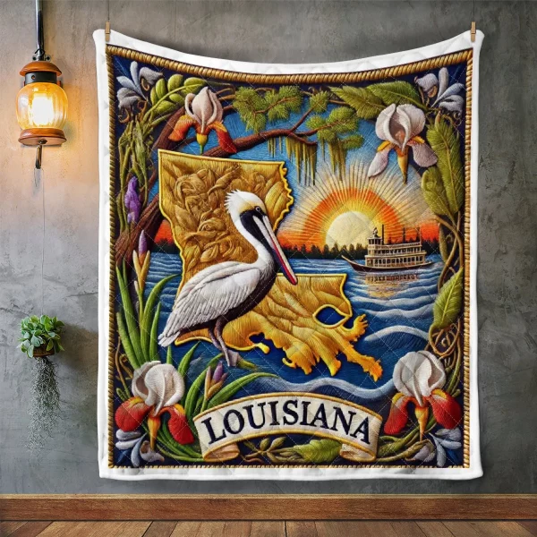 Best Louisiana Design Quilt LA42 - Image 2