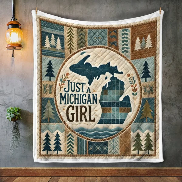 Best Michigan Design Quilt MCG46 - Image 2