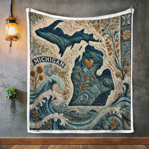 Best Michigan Design Quilt MCG40 - Image 2