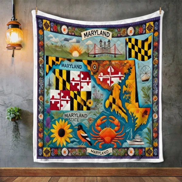 Best Maryland Design Quilt MD3 - Image 2