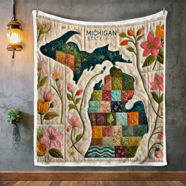 Best Michigan Design Quilt MCG21 - Image 2