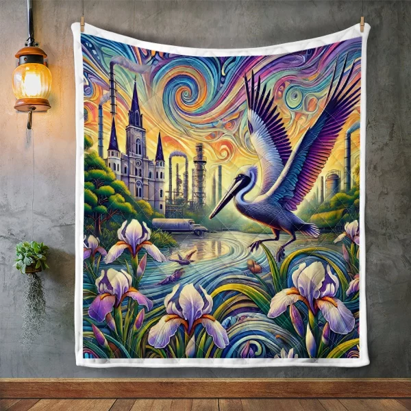 Best Louisiana Design Quilt LA49 - Image 2