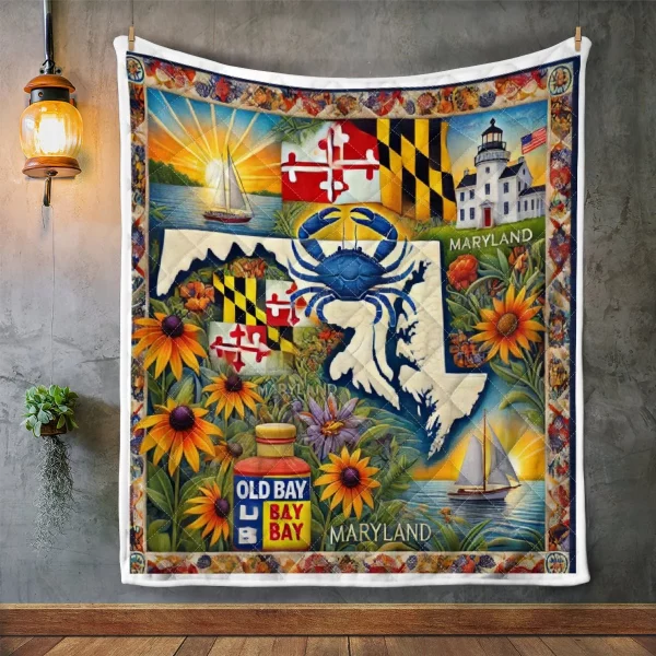 Best Maryland Design Quilt MD86 - Image 2