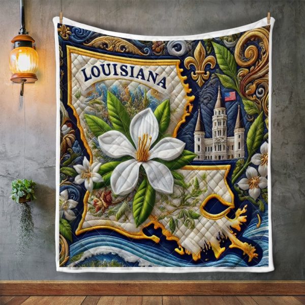 Best Louisiana Design Quilt LA15 - Image 2
