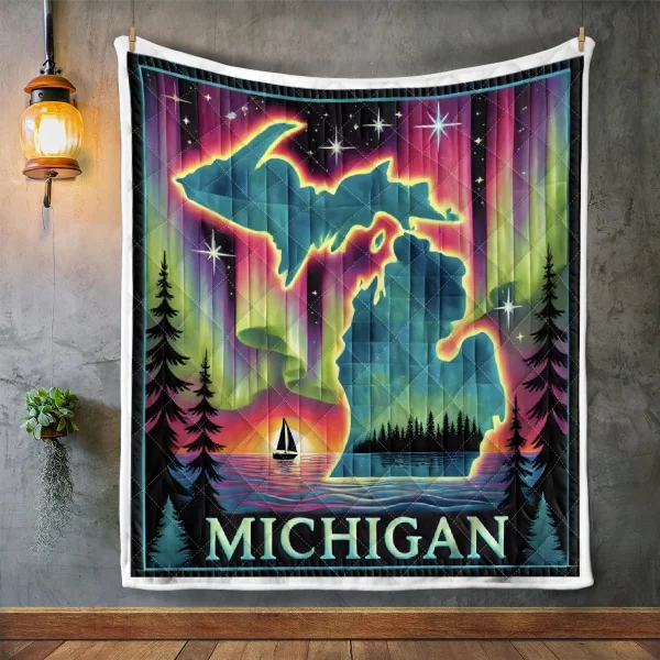 Best Michigan Design Quilt MCG18 - Image 2
