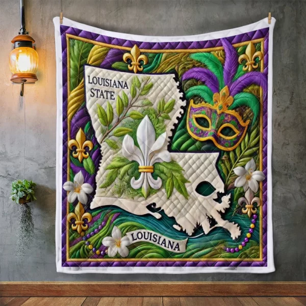 Best Louisiana Design Quilt LA50 - Image 2