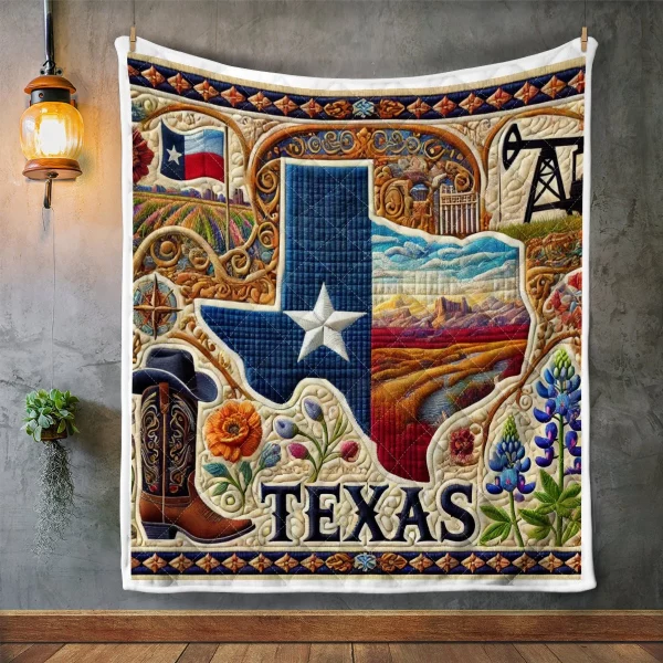 Best Texas Design Quilt TXQ77 - Image 3