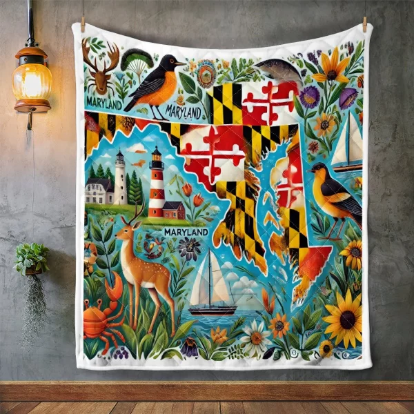 Best Maryland Design Quilt MD5 - Image 2