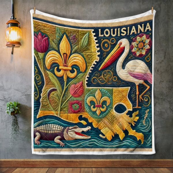 Best Louisiana Design Quilt LA10 - Image 2