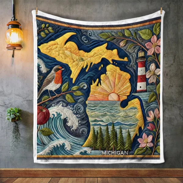 Best Michigan Design Quilt MCG97 - Image 3