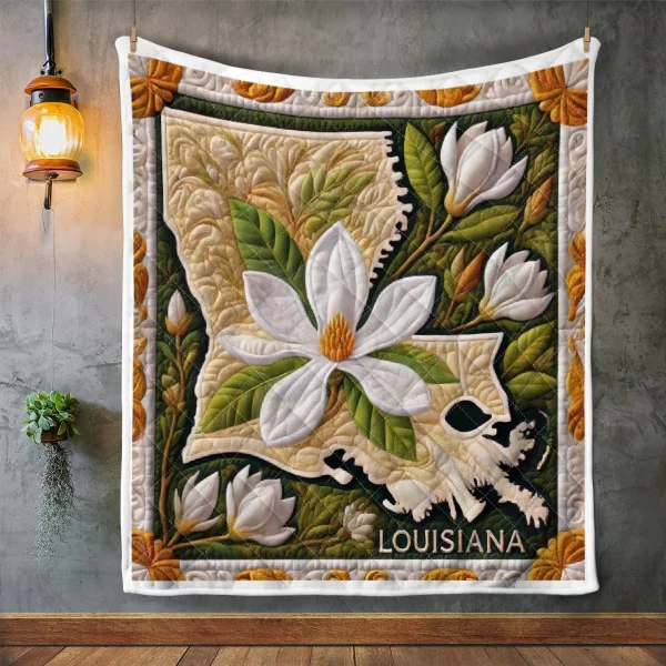 Best Louisiana Design Quilt LA07 - Image 2
