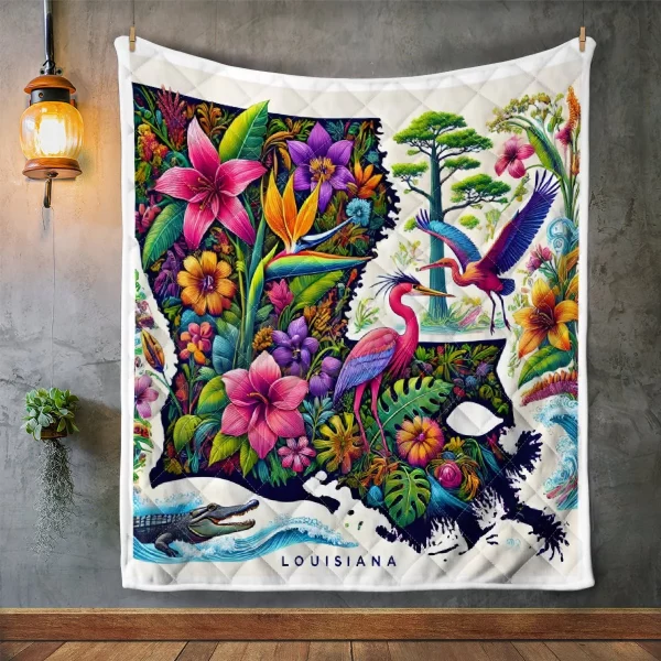 Best Louisiana Design Quilt LA54 - Image 2