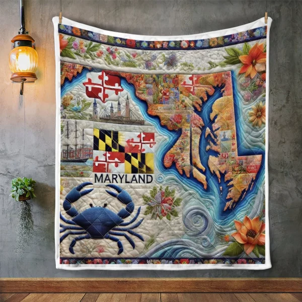 Best Maryland Design Quilt MD28 - Image 2