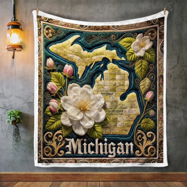 Best Michigan Design Quilt MCG43 - Image 2