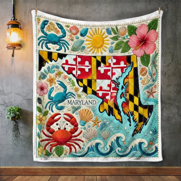 Best Maryland Design Quilt MD76 - Image 2