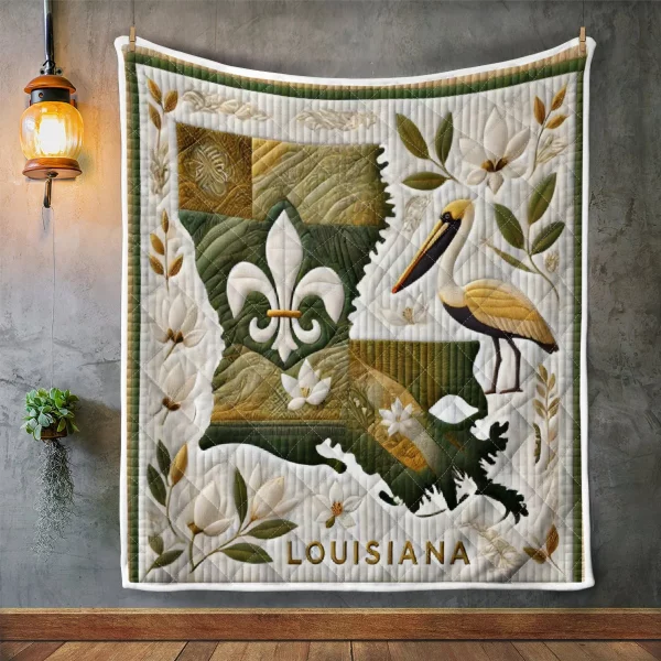 Best Louisiana Design Quilt LA02 - Image 2