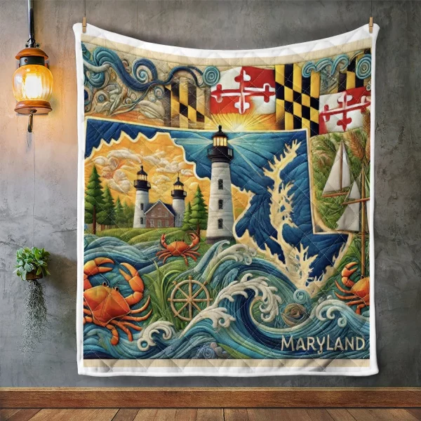 Best Maryland Design Quilt MD21 - Image 2