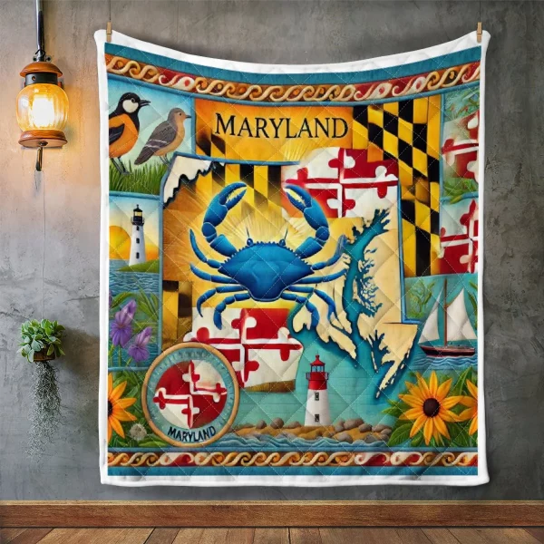 Best Maryland Design Quilt MD87 - Image 2