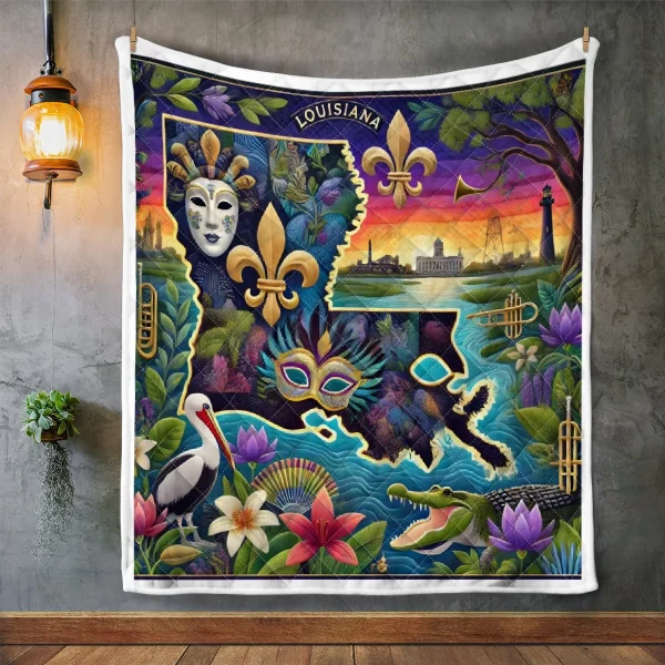 Best Louisiana Design Quilt LA34 - Image 2