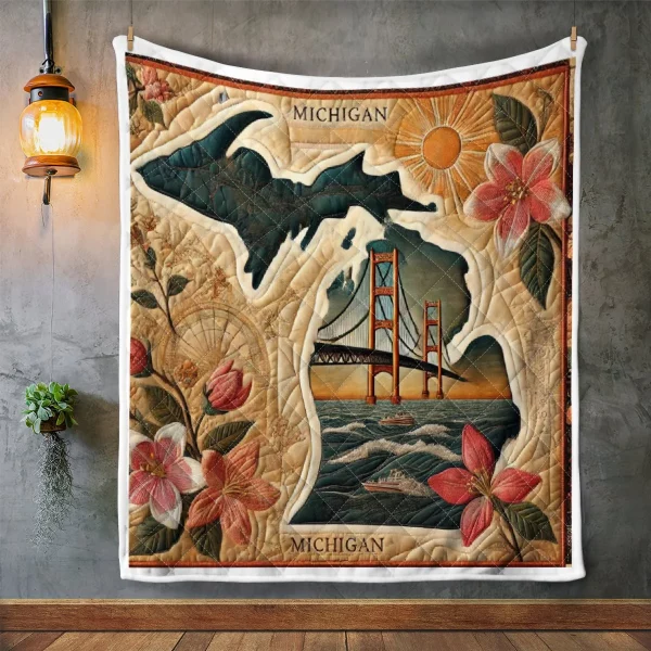 Best Michigan Design Quilt MCG27 - Image 2