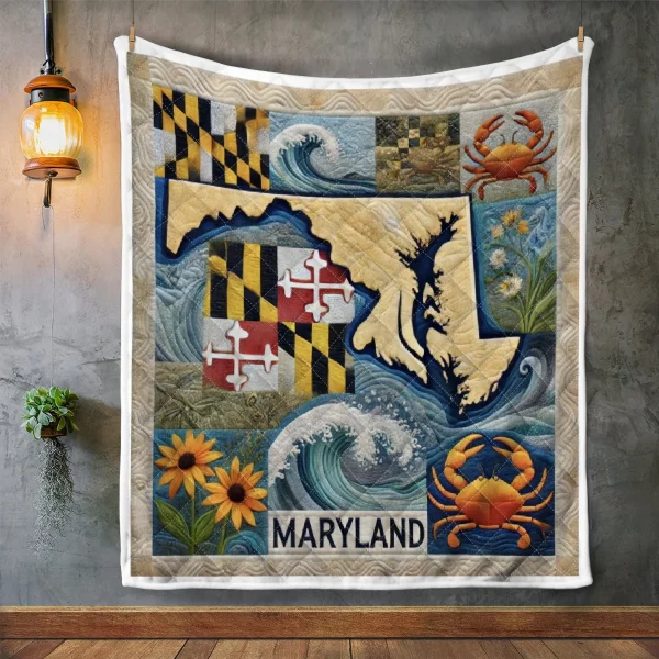 Best Maryland Design Quilt MD82 - Image 2