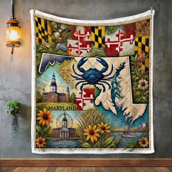 Best Maryland Design Quilt MD79 - Image 2