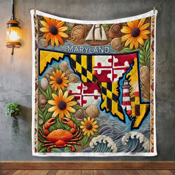 Best Maryland Design Quilt MD24 - Image 2