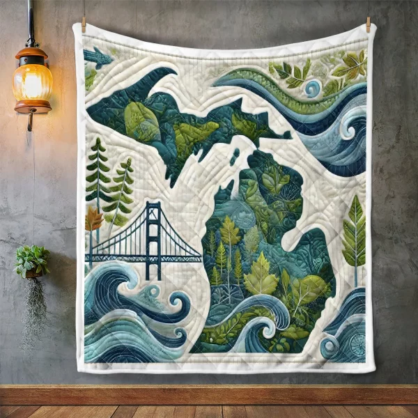 Best Michigan Design Quilt MCG81 - Image 2