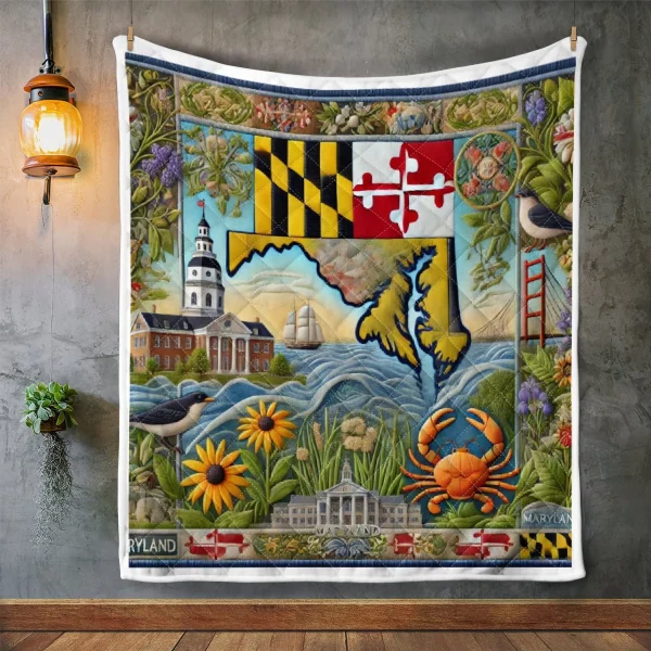 Best Maryland Design Quilt MD31 - Image 2