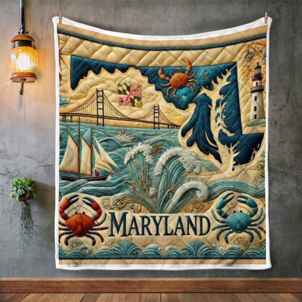 Best Maryland Design Quilt MD46 - Image 2