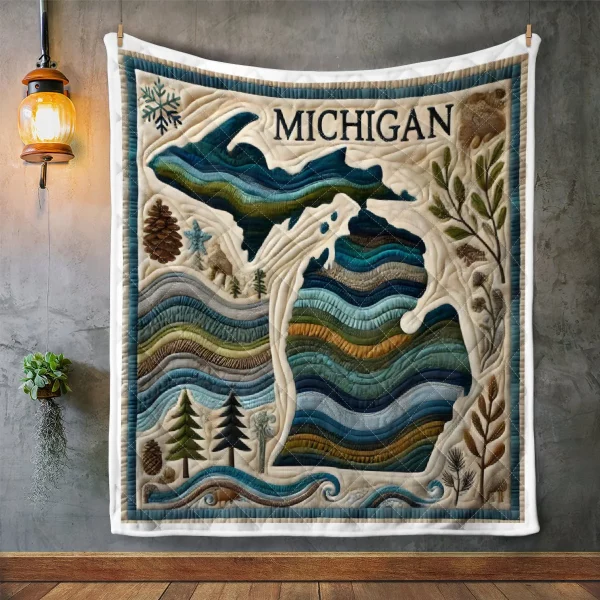 Best Michigan Design Quilt MCG47 - Image 2