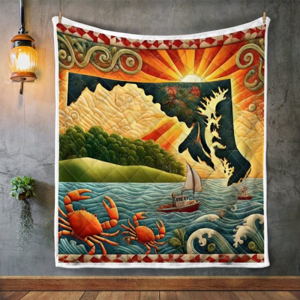 Best Maryland Design Quilt MD42 - Image 2