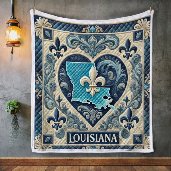 Best Louisiana Design Quilt LA06 - Image 2
